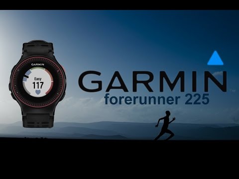 Беговые часы FORERUNNER 225 - подробный обзор.