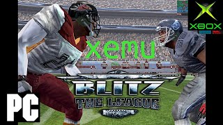 XBOX BLITZ: The League on PC XEMU emulator HD 2021