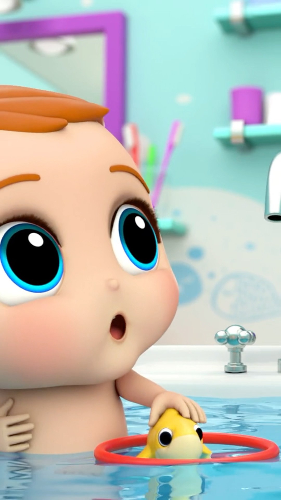 Baby Shark and Baby John Bath Time! ?? #babyjohn #babyshark #nurseryrhymes