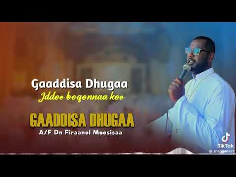GAADDISA DHUGAA IDDOO BOQOONNAA KOO 
