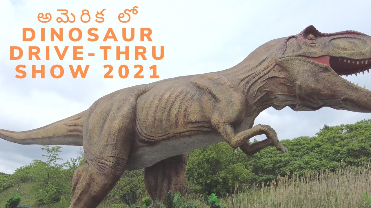 Dinosaur Drive Thru Chicago 2021 | Dinosaurs In Jurassic Park Chicago | 