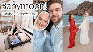 Babymoon Vlog + Pack with me!