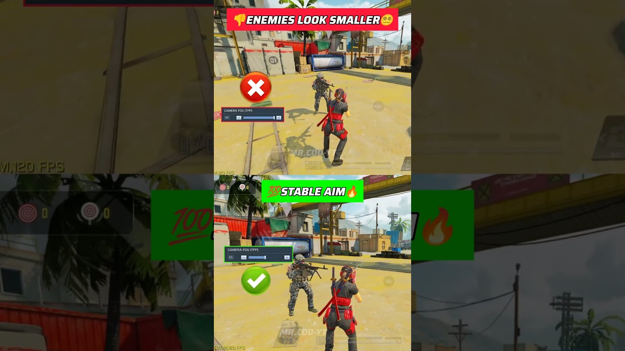 💯 Pro Secret FOV Settings In CODM BR ✅ CODM Pro Tips 👊 CODM BR 💀 