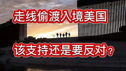 走线偷渡去美国孰是孰非是对是错？该支持还是该反对？｜亚军歪评：给我整不会了，咋办？ - 天天要闻