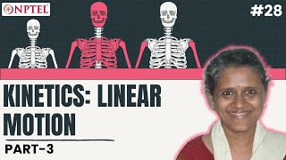 #28 Kinetics: Linear Motion | Part III | Mechanics of Human Movement