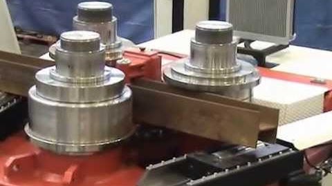 Máy uốn thép hình I, H, L(Davi Angle roll MCP2)