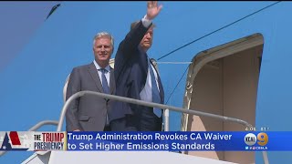 Trump Administration Revokes California Waiver To Set Higher Emissions Standards