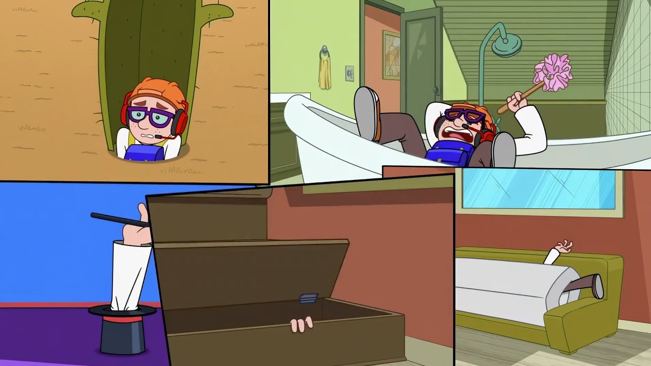 Phineas and Ferb | Lair Entrance System Check (song) (Italian/Italiano) | Phineas e Ferb