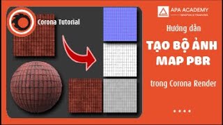 Hướng dẫn tạo bộ ảnh map PBR trong Corona Render