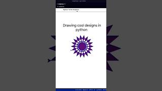 python tuple graphics in using python programming design #pythonprogramming #shorts