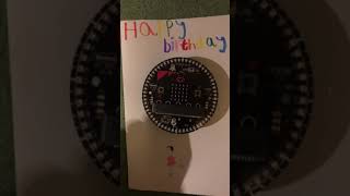 Micro:bit birthday card 🥳