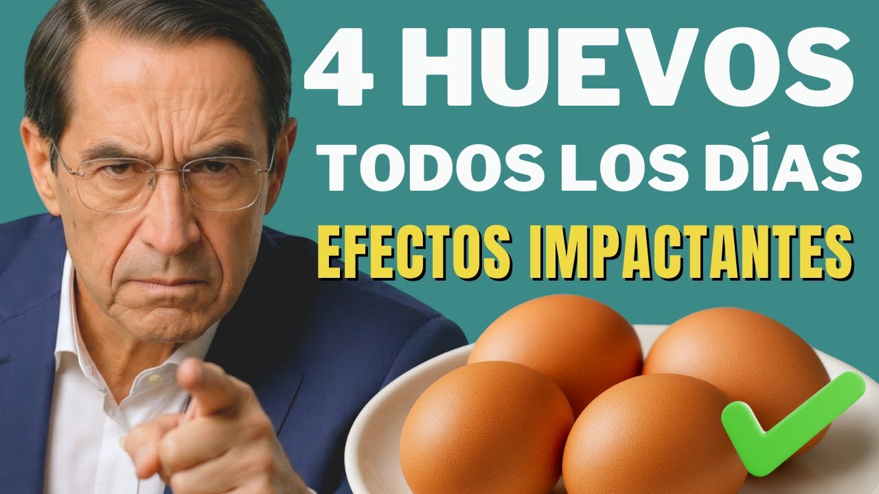 ¿Qué Le Sucede a Tu Cuerpo Cuando Comes 4 Huevos Todos los Días? (¡Un Médico Revela la Verdad!)