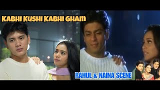 NAINA RAHUL SCENE - KABHI KUSHI KABHI GHAM - Vina Fan version