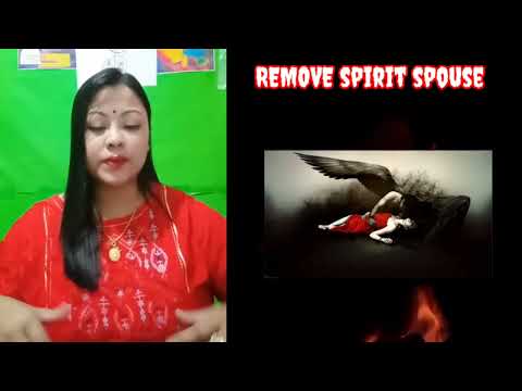 Removing spirit spouse with light language