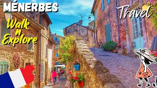 Ménerbes 🇫🇷 Most Beautiful Villages of France 🌞 French Village Walking Tour 🌷