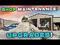 Air Compressor, HVAC, Ceiling fan, and more. Lets get the shop serviced up!