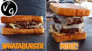 I just made the Whataburger Patty Melt... BETTER!