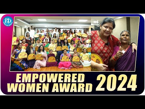 Empowered Women Award 2024 | Save The Girl Child backslashu0026 Mundadugu Foundation | iDream Media - IDREAMMOVIES