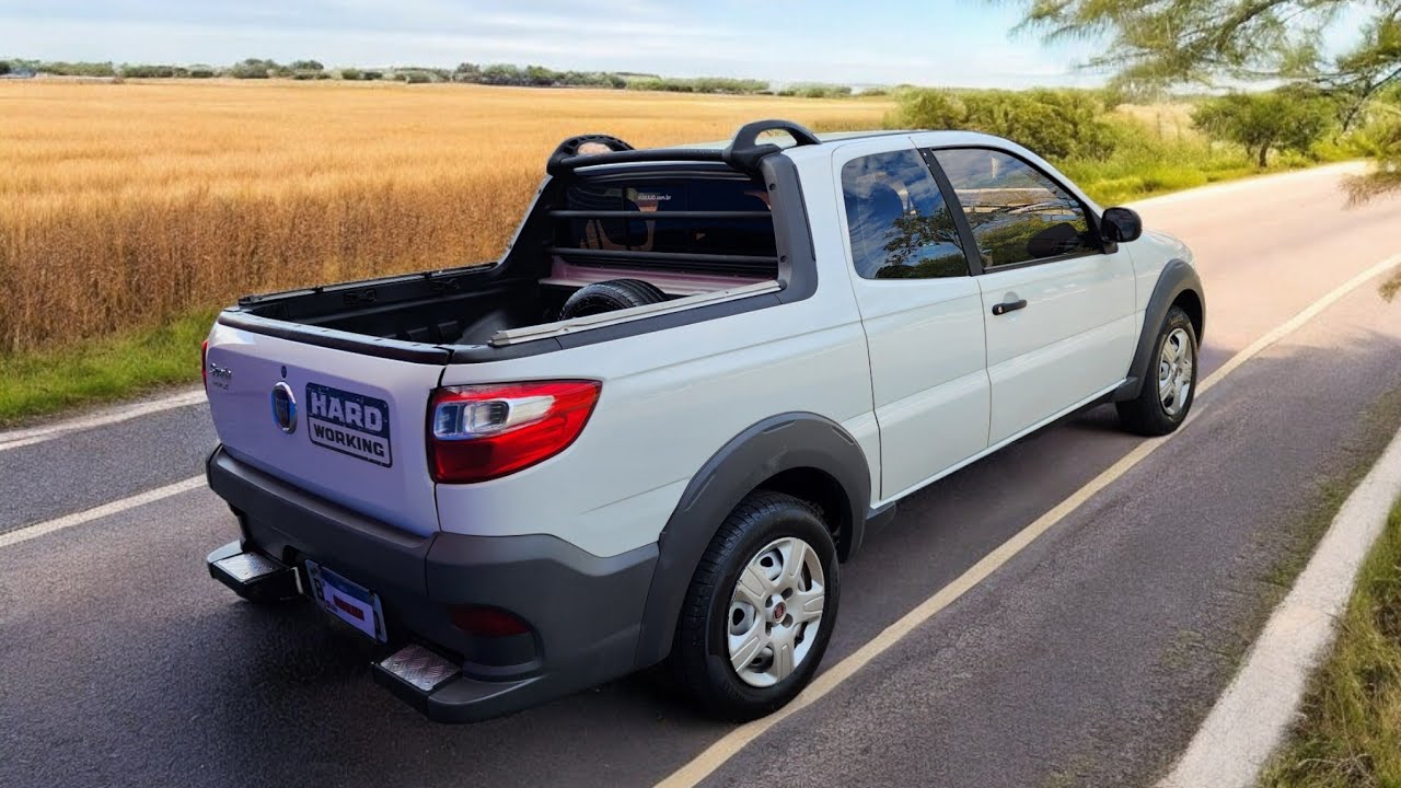 Strada Work Fiat Strada Hard Working 1.4 Fire Flex Cabine Dupla, Ano 2019 ...