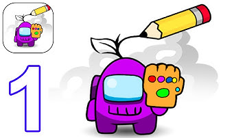 Draw Missing Part Brain Puzzle Game - Gameplay Part 1 All Levels 1-84 (Android, iOS)