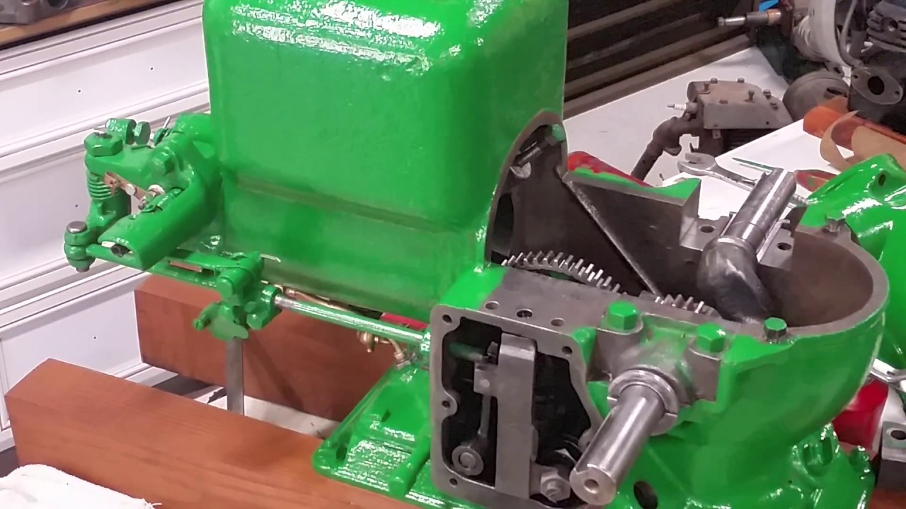 John Deere Rebuild crankshaft bearings 1.5 hp YouTube