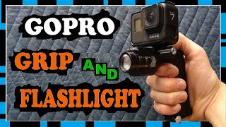 3D Printed GoPro Grip with Flashlight
