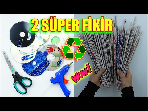 BU GERİ DÖNÜŞÜME BAYILACAKSINIZ! 2 FARKLI FİKİR / You'll Love This Recycling! 2 Different Ideas