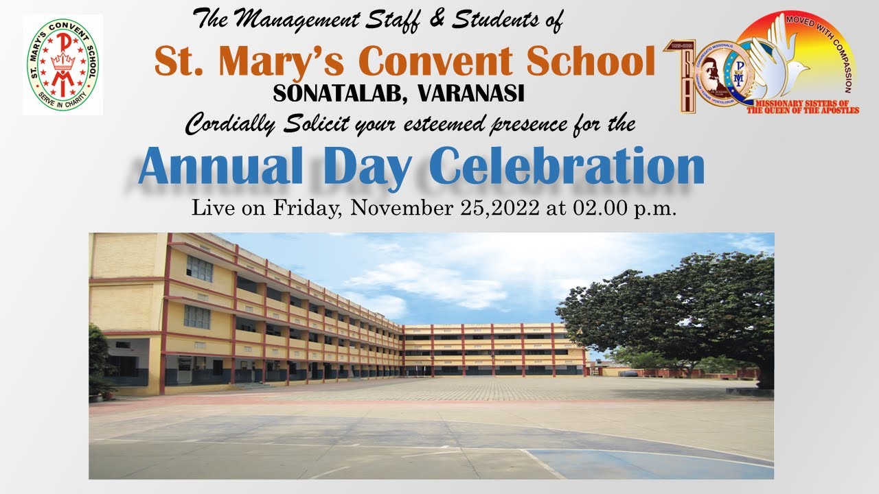 ST MARY S CONVENT SCHOOL SONATALAB VNS ANNUAL DAY CELEBRATION LIVE ST MARY S CONVENT SCHOOL SONATALAB VNS ANNUAL DAY CELEBRATION LIVE