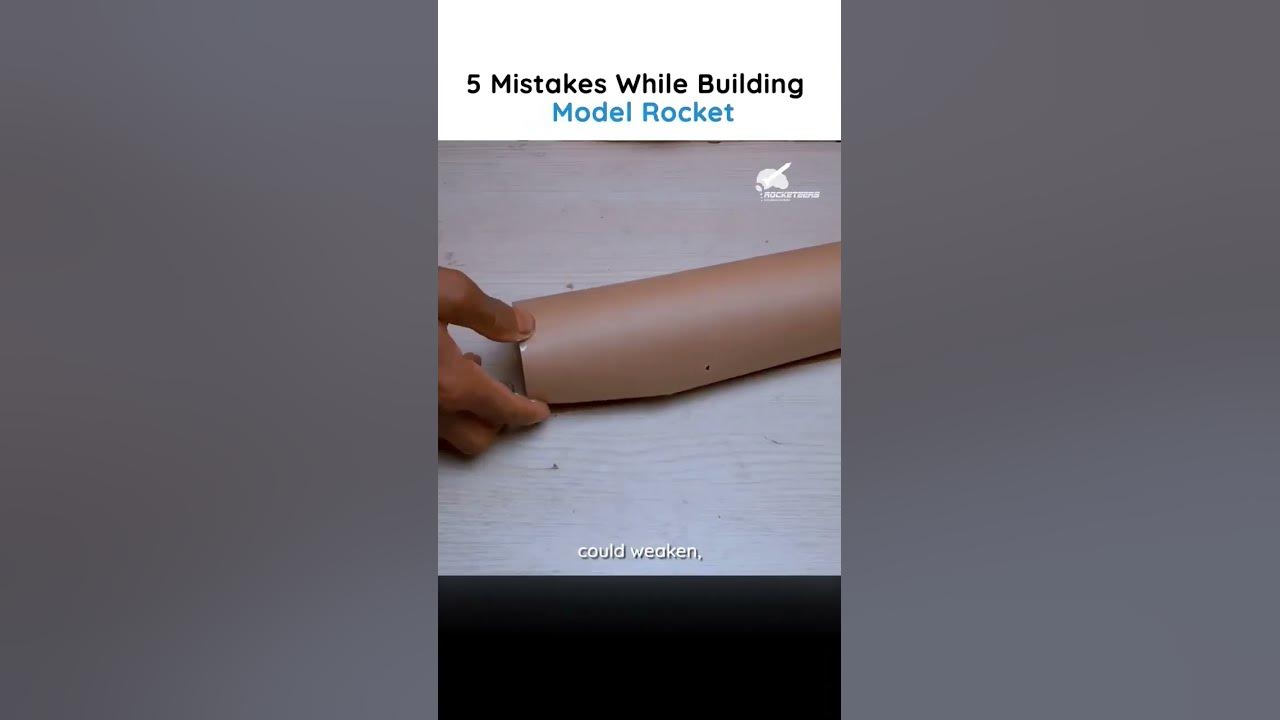 5 Mistakes To Avoid While Building a Model Rocket YouTube