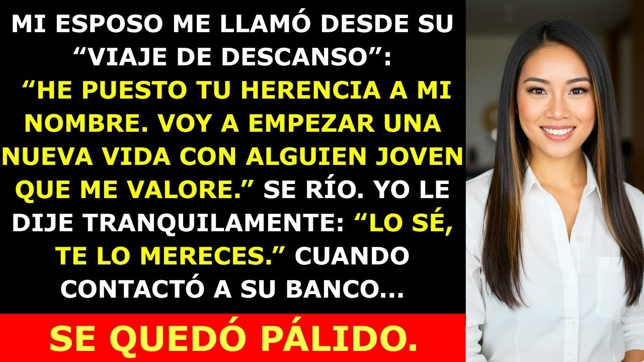 Mi Esposo Puso Mi Herencia a Su Nombre Durante un “Viaje” con Otra Mujer — Luego Me Llamó