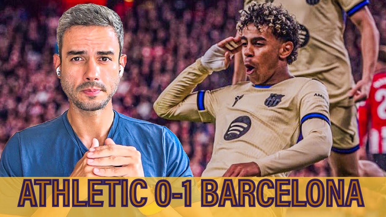 Decidiu mais um! Lamine cresce na temporada e Barça vence o Athletic 