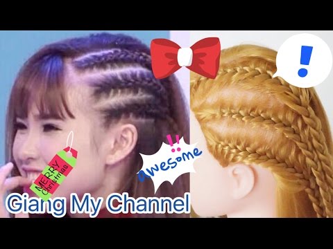 Hairstyles - Các Kiểu Tóc Siêu Cute Của Ca Sĩ Khởi My Các bạn nữ là Fan của ca sĩ Khởi My | tết tóc lệch 1 bên