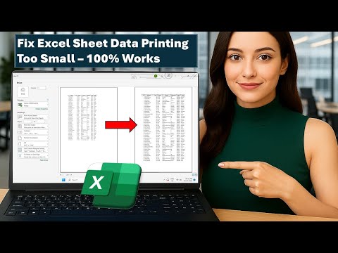 Fix Excel Sheet Data Printing Too Small – 100% Works