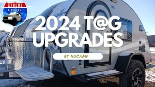 CHECK OUT THESE 2024 Upgrades on the @Nucamp T@G teardrop campers!!!!!