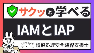 #87【サクッと学べる支援士対策】IAMとIAP