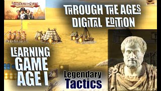 THROUGH THE AGES / Learning Game: Age I / DIGITAL Games / TUTORIAL Playthrough