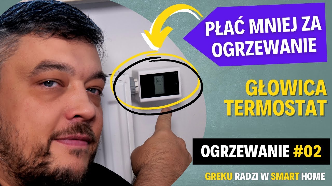 Termostat grzejnikowy Zigbee 7067B Woox Tuya