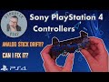 2 x Sony PS4 Controllers in need of STICK DRIFT repair | CAN I FIX IT?