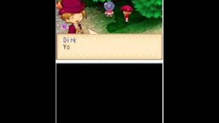 Harvest Moon: Grand Bazaar - Dirk Purple Heart Cutscene