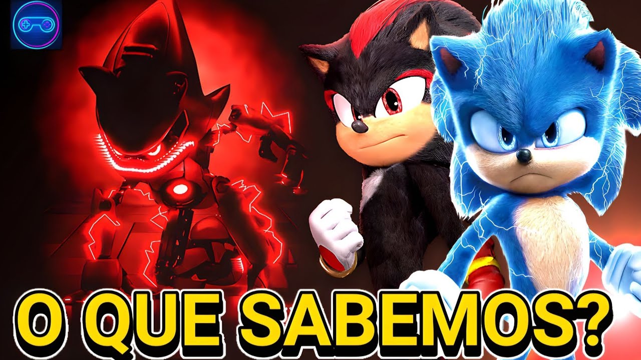 TUDO O QUE SABEMOS DE SONIC 3 O FILME!!! 