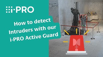 How to detect Intruders with i-PRO Active Guard | CCTV camera solution + AI + realtime alerts