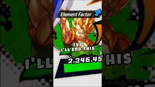 "1V3 With Revival Gogeta😇😳"(Dargon Ball Legends)#dbl #dblegends #dragonballlegends #anime