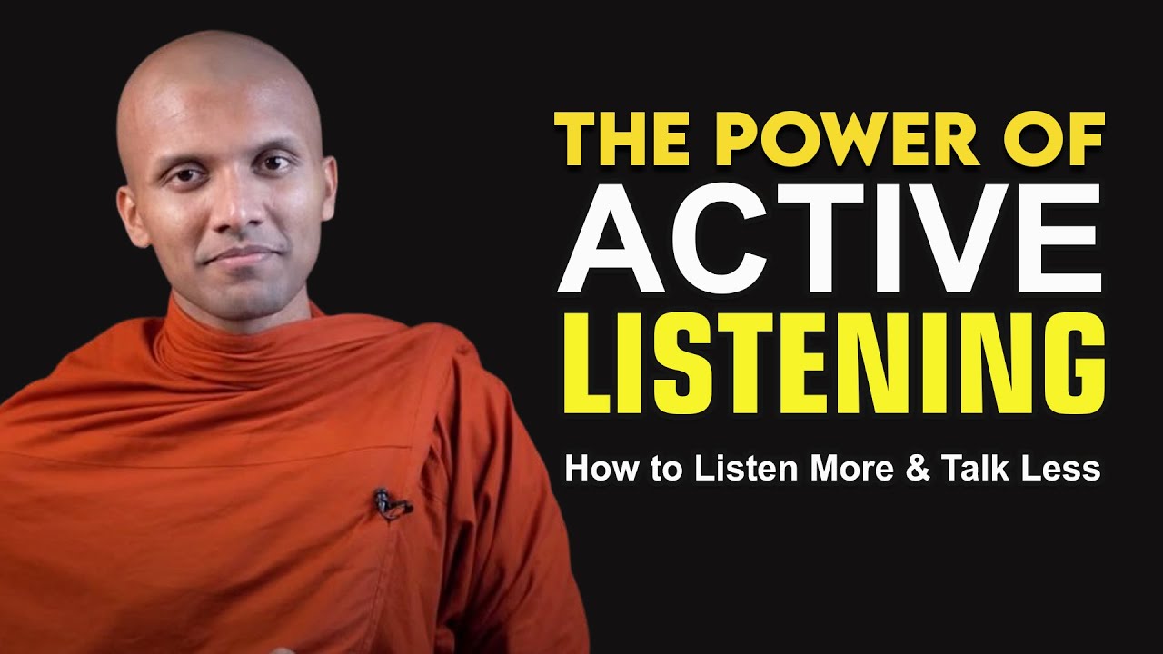 The Power of Active Listening | How to Listen More & Talk Less - YouTube