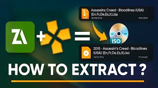 How To Extract Ppsspp Games Zip File How To Extract Zip Files Psp Extract Using Zarchiver