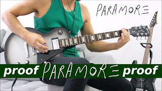 Video thumbnail of "Proof - Paramore | Rhythm Guitar Cover"