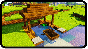 Minecraft: How to make a Dock (design)
