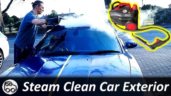 How To Clean Car Cloth Seats- Car Interior Steam Cleaning 