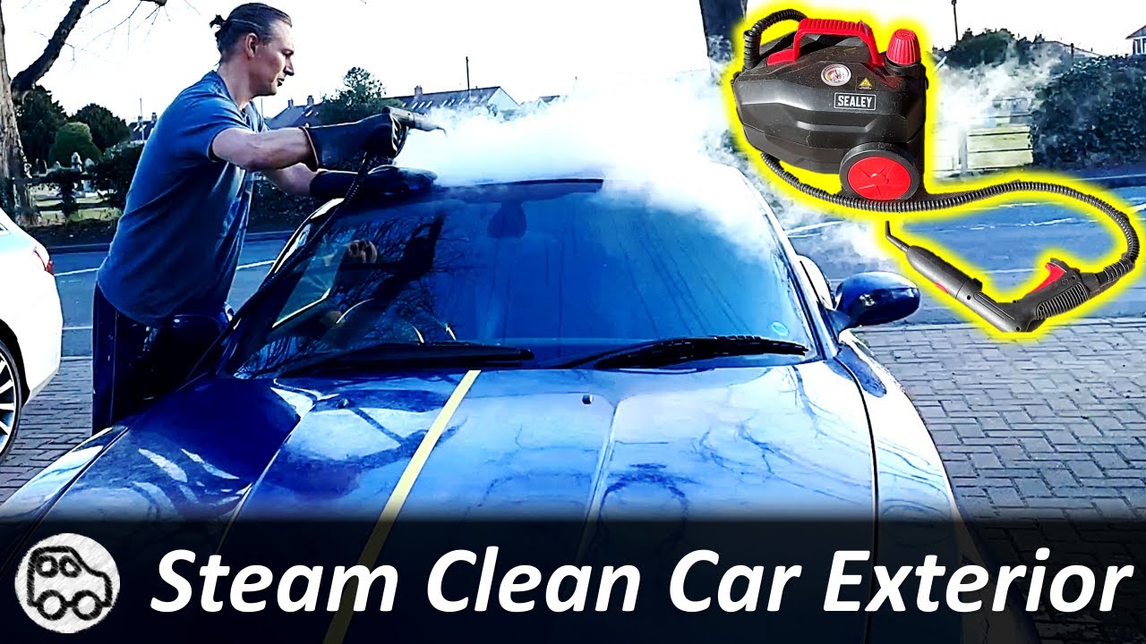 Steam Clean a Car Exterior