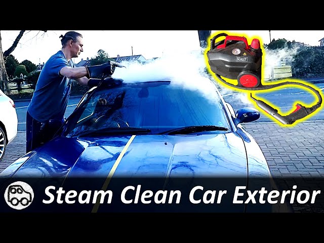 Steam Clean a Car Exterior