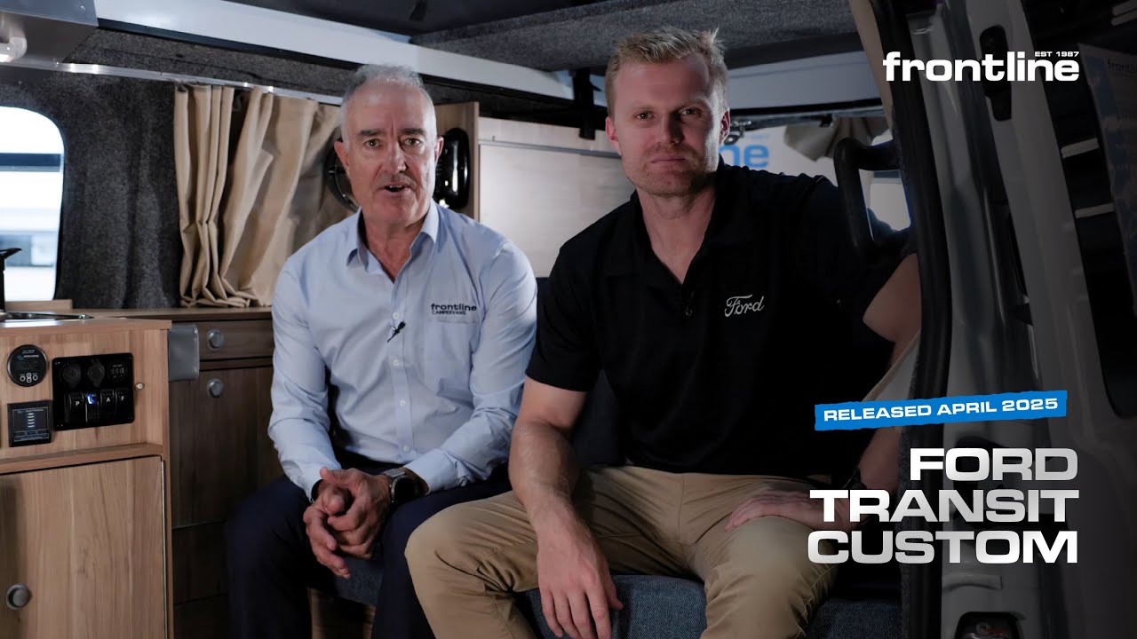 A quick look at Frontline's new released Ford Transit Custom Campervan ...
